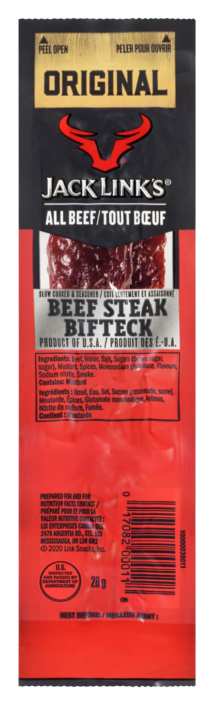 Jack Link's Beef Steak Original (28 g)