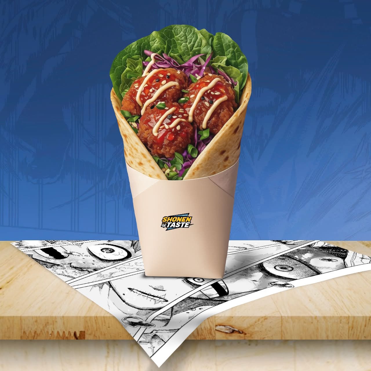 🌸 Wrap Karaage de la Rue Sumire