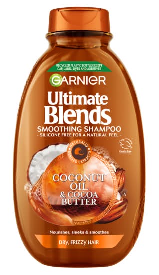 Garnier Ultimate Blends Coconut Oil & Cocoa Butter Smoothing and Nourishing Shampoo (400ml)