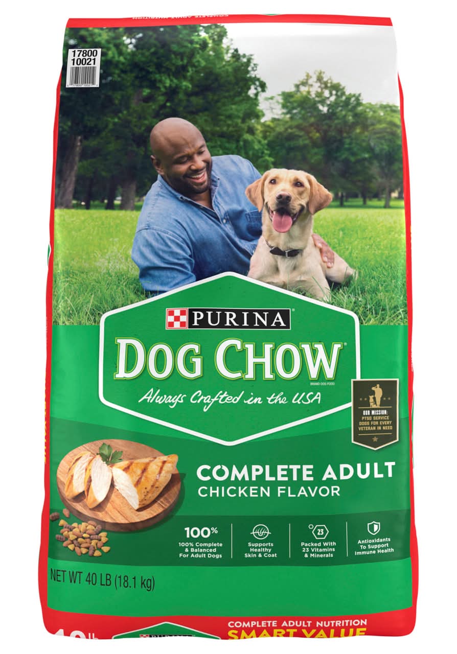 Dog Chow Dog Food, Chicken Flavor, Complete Adult