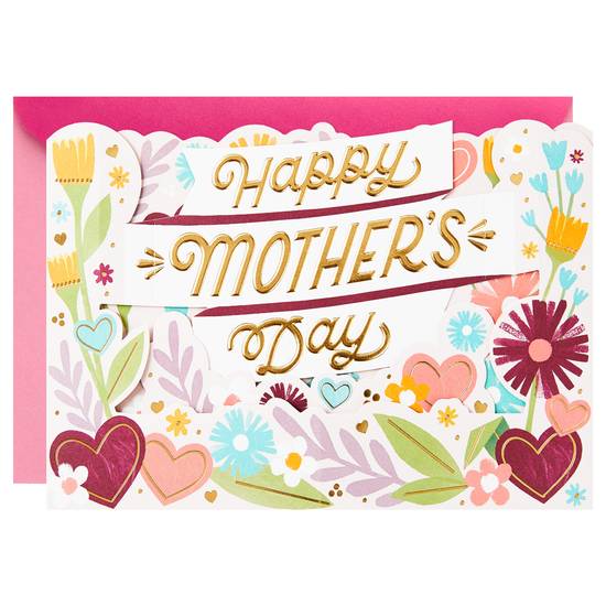 Hallmark Paper Wonder Pop Up Mothers Day Card (amazing woman, amazing mom)