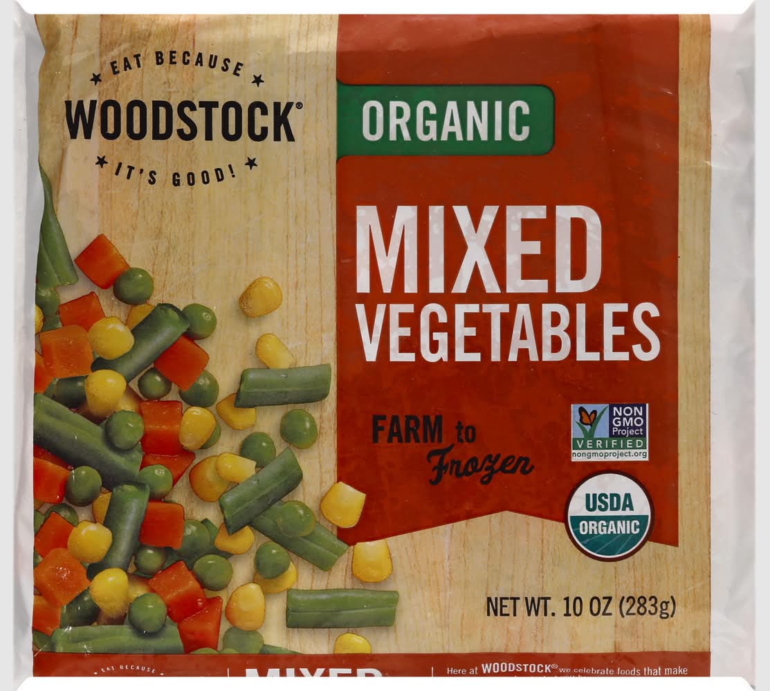 Woodstock Organic Mixed Vegetables (10 oz)