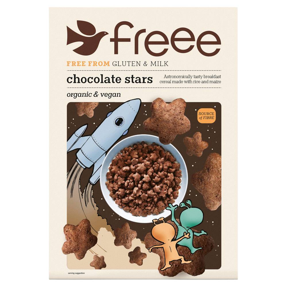 Freee Orgnc Gluten Free Chocolate Stars