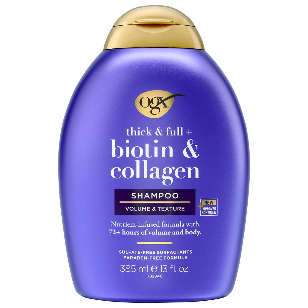 OGX Thick & Full Biotin & Collagen Shampoo (13 fl oz)