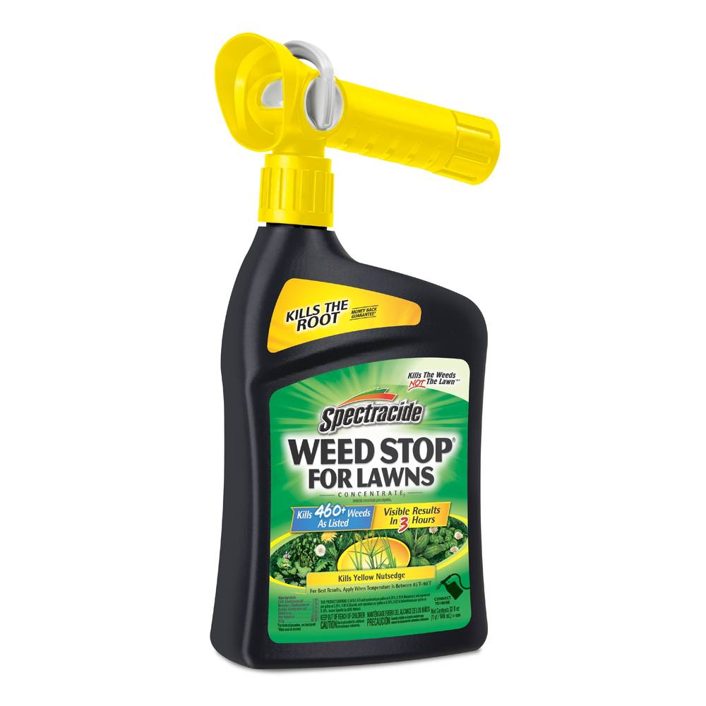 Spectracide Weed Stop For Lawns 32-fl oz Hose End Sprayer Concentrated Lawn Weed Killer | HG-96541