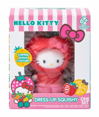 Hello Kitty® Dress-Up Squishy Set Apple/Water