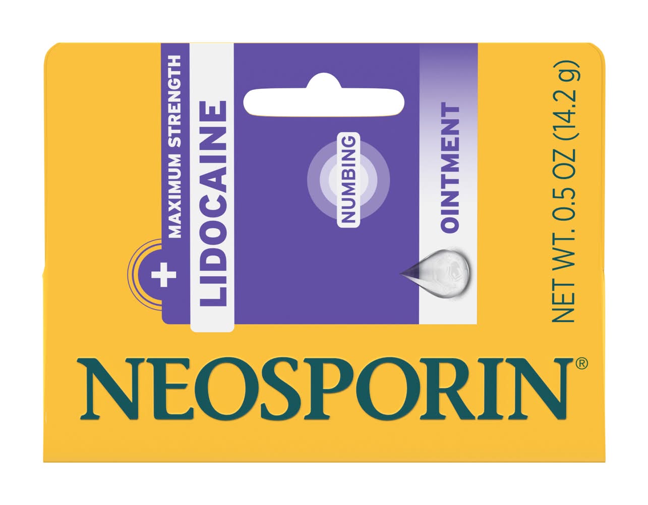 Neosporin Lidocaine Pain Relieving Antibiotic Ointment (0.5 oz)