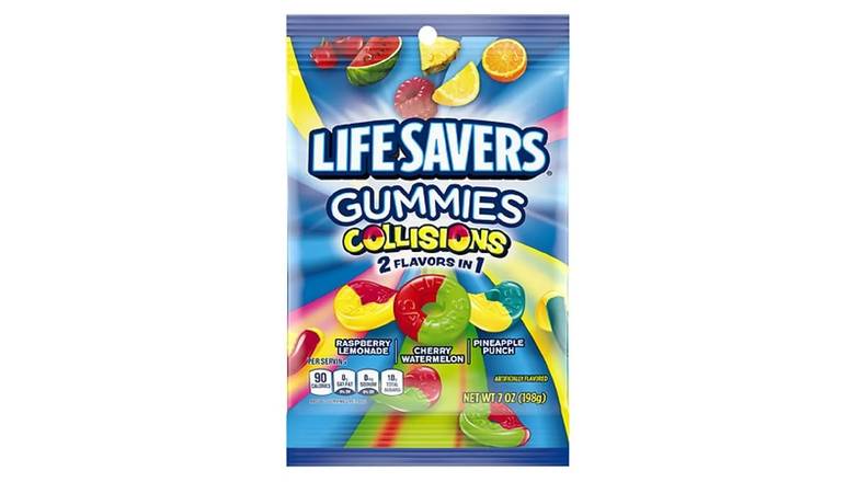 Life Savers Collisions Gummies Candy Bag
