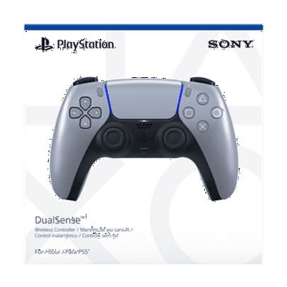 PS5 Sterling Dualsense Wireless Controller, Grey Black