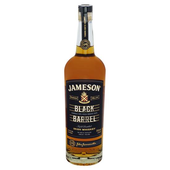 Jameson Black Barrel Triple Distilled Irish Whiskey (750 ml)