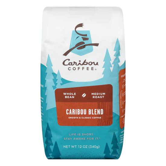 Caribou Coffee Caribou Blend Whole Bean Coffee (12 oz)