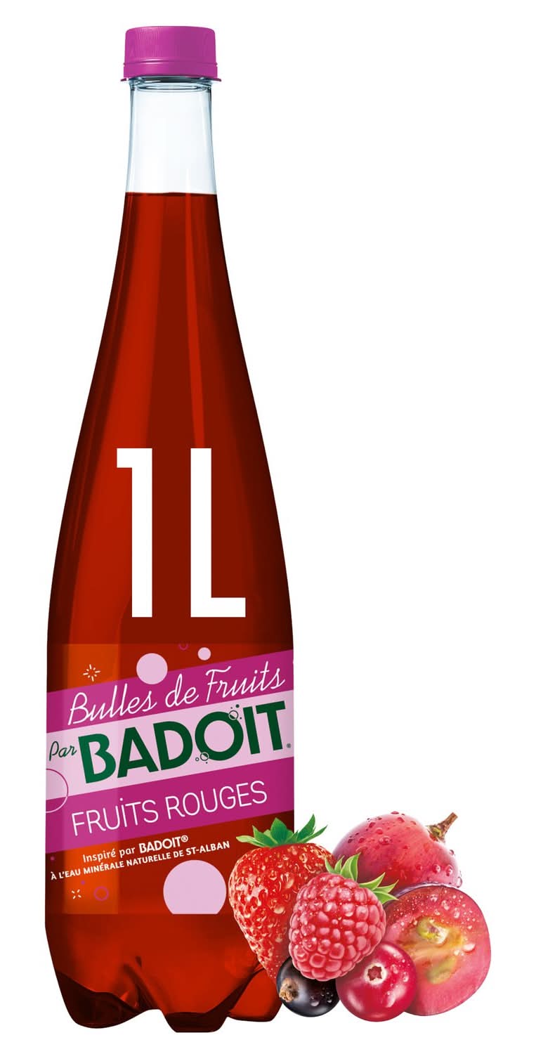 Badoit - Eau gazeuse aromatisée, fruits rouges (1L)