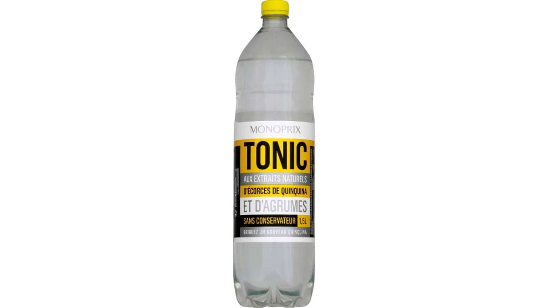 Monoprix Boisson Tonic aux extraits naturels d'écorces de quinquina La bouteille de 1,5l