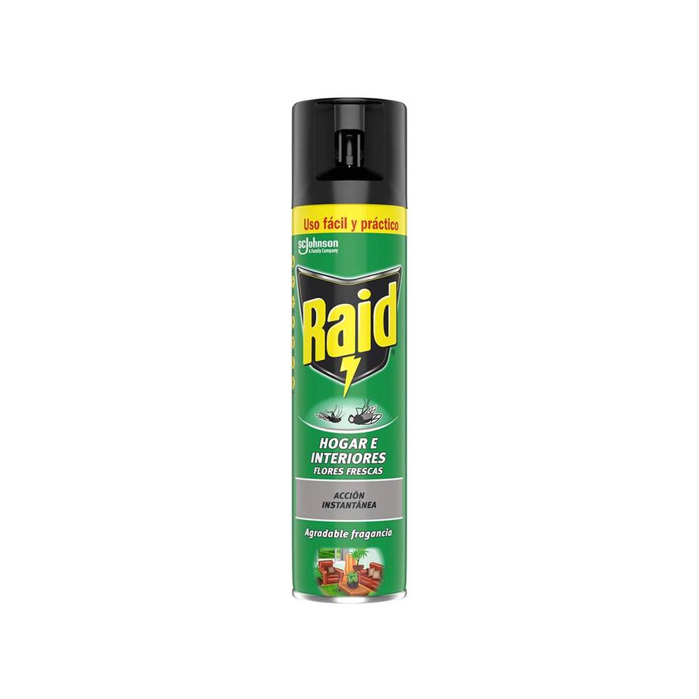 Insecticida Aerosol Hogar E Interiores Raid 400 Ml