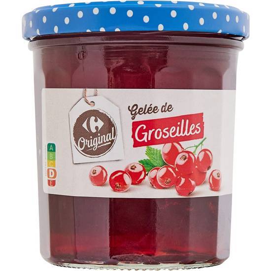 Carrefour Original - Confiture, gelée de groseilles (370g)