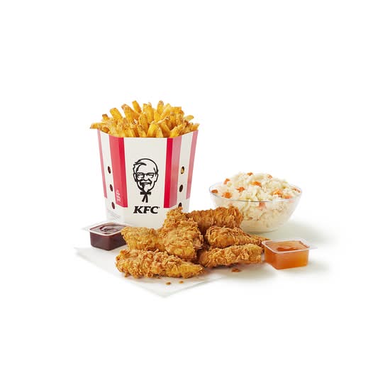 6 Piece Original Recipe Tenders Bucket and 2 Large Sides
