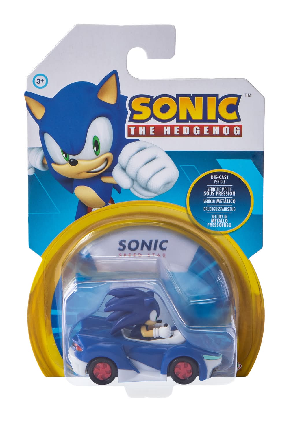 Sonic The Hedgehog™ Die-Cast Vehicle (Styles May Vary) Sonic
