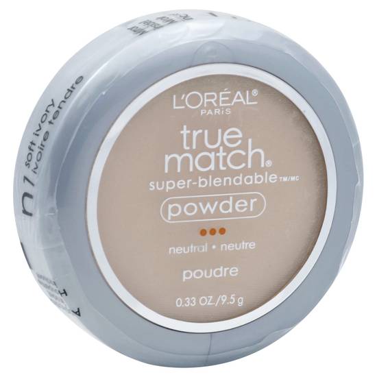 L'oréal N1 Soft Ivory True Match Super Blendable Powder