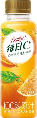每日Ｃ１００％柳橙汁