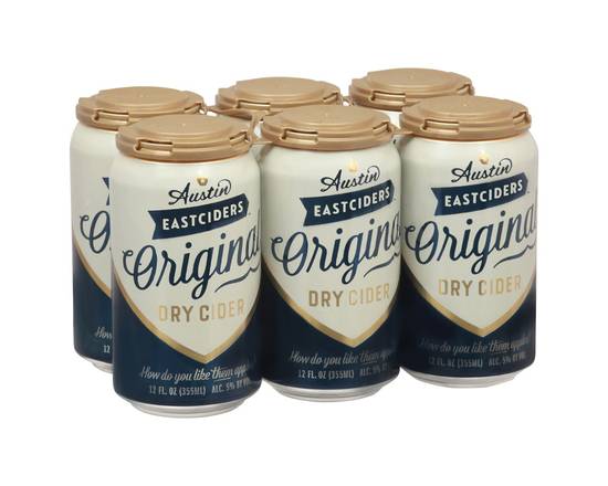 Austin Eastciders · Original Domestic Dry Hard Cider (6 x 12 fl oz)