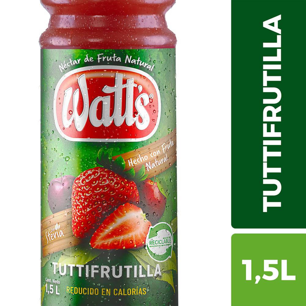 Watt's jugo néctar tuttifrutilla (botella 1.5 l)