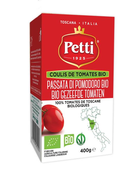 Petti - Coulis de tomates bio