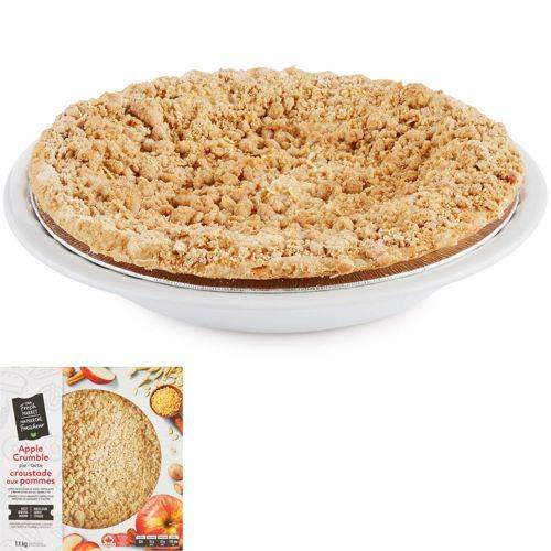 Your fresh market tarte à la croustade aux pommes (1,1 kg) - apple crumble pie (1.1 kg)