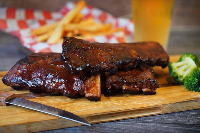Order Grilled Baby Back Ribs food online from Lindburgers store, Jupiter on bringmethat.com