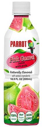 Parrot Pink Guava Juice 16.4 oz Bottle