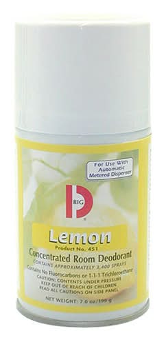 Big D Concentrated Room Deodorant, Lemon (7 oz)