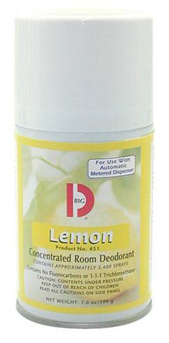 Big D Concentrated Room Deodorant, Lemon (7 oz)