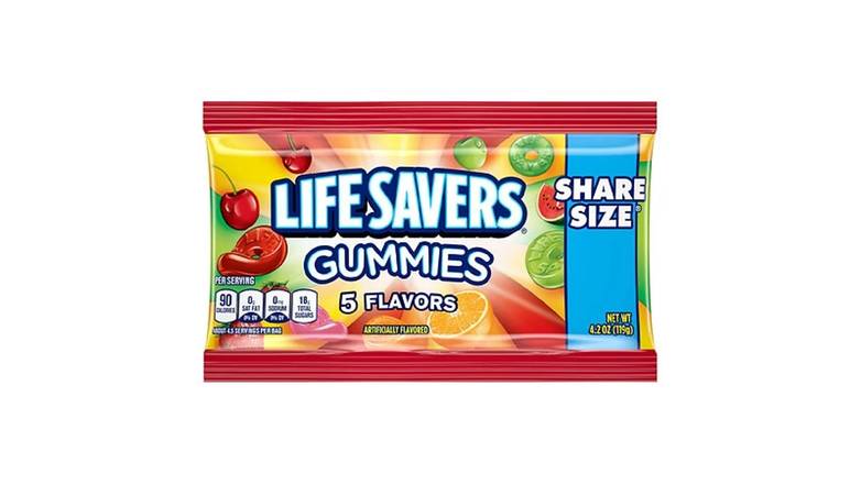 Life Savers Lifesavers Five Flavors Gummies Share Size Cherry