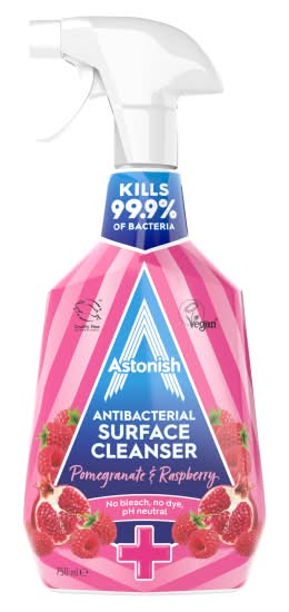 Astonish Pomegranate-Raspberry, Antibacterial Surface Cleanser (750ml)