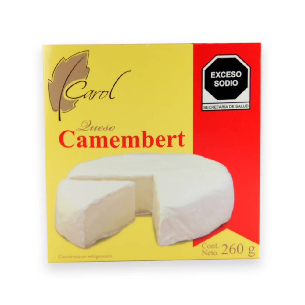 Carol queso camembert artesanal (caja 260 g)