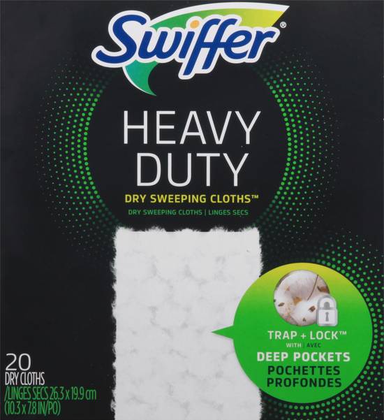 Swiffer Heavy Duty Dry Sweeping Cloths (20 ct)