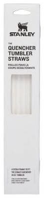 Stanley Quencher Tumbler Straws, Clear (4 ct)