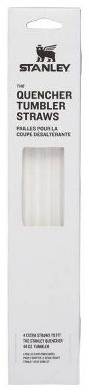 Stanley Quencher Tumbler Straws, Clear (4 ct)