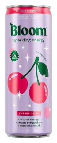 Bloom Sparkling Energy Shirley Temple 12oz