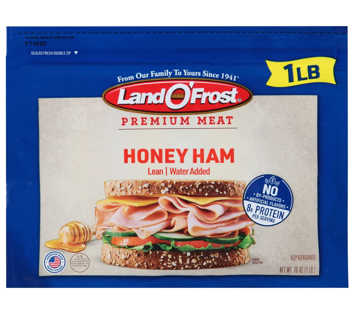 Land O' Frost Premium Meat Ham, Honey (16 oz)