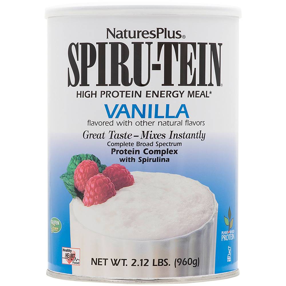 Spiru-Tein Soy Protein With Spirulina - Vanilla (32 Servings)