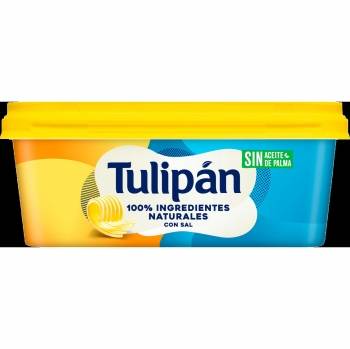 Margarina con sal Tulipán sin gluten y sin lactosa 225 g.