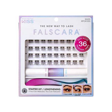 KISS Falscara Lash Extension Starter Kit (36 ct)