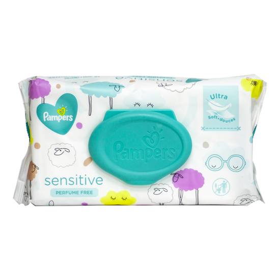 PAMPERS Baby Wipes Sensitive 56ud