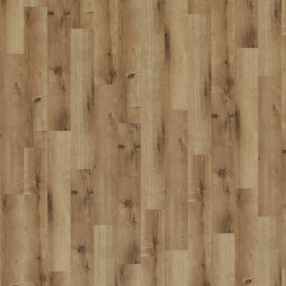 Style Selections Barley Oak Brown 3-mil x 6-in W x 36-in L Water Resistant Peel and Stick Luxury Vinyl Plank Flooring (1.5-sq ft/ Piece) | LWD7520BPS