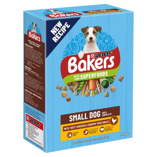 Bakers Purina Small Dog Chicken With Vegetables Dry Dog Food
