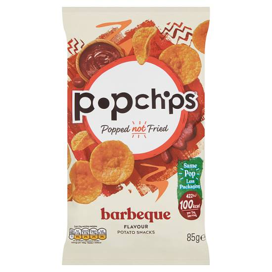 Popchips Barbeque Flavour Potato Snacks (85g)