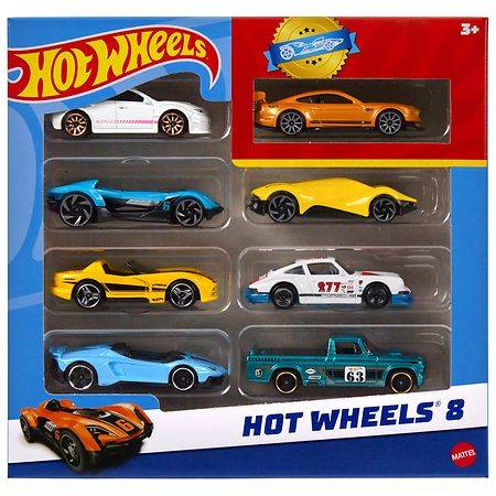Hot Wheels 8 Car Pack - 1.0 set