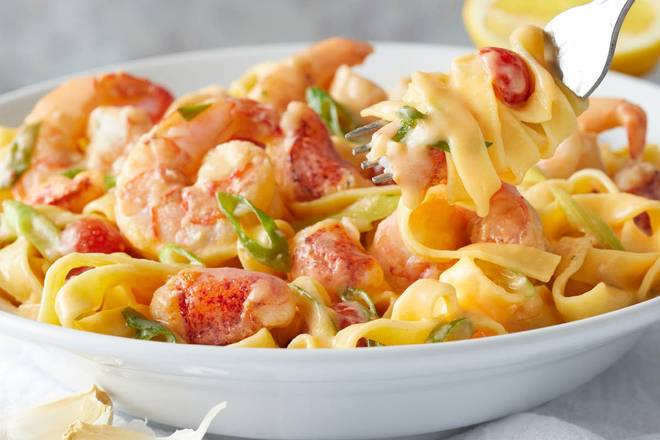 Lobster & Shrimp Fettuccine