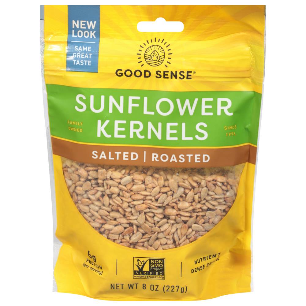 Good Sense Roasted Salted Sunflower Kernels (8 oz)