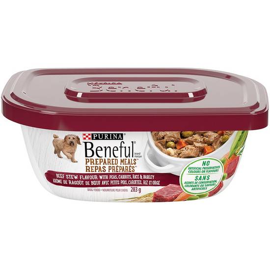 Purina Beneful Beef stew Dog Food - 283g